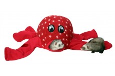Marshall Pet Products Ferret Octo-Play Toy Octopus Red One Size