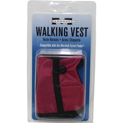 Marshall Pet Products Ferret Finder Walking Vest Maroon Medium