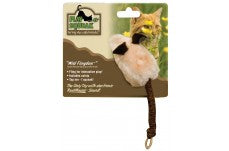 Ourpets Play-N-Squeak Wild Flingdom Catnip Toy Cream, Brown 1Ea