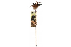 Ourpets Play-N-Squeak Bounce-N-Pounce Play Wand