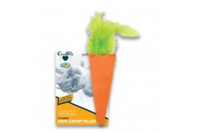 OurPets Cosmic 24 Karat Carrot Catnip Cat Toy Orange, Green