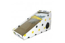 OurPets Alpine Scratcher and Climb Scratching Pad Brown, Yellow
