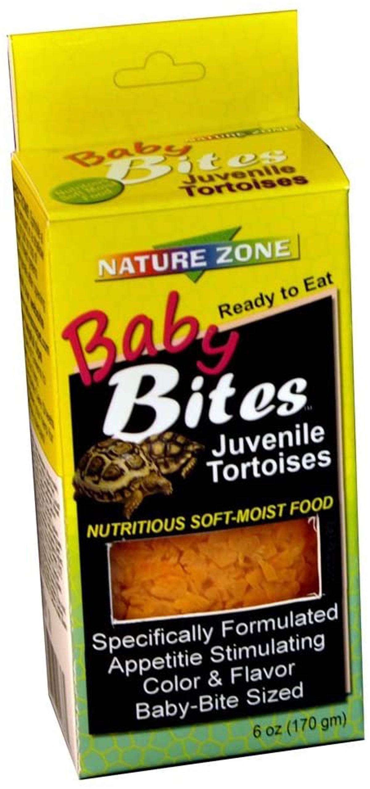 Nature Zone Tortoise Baby Bites Gel Food 6 oz