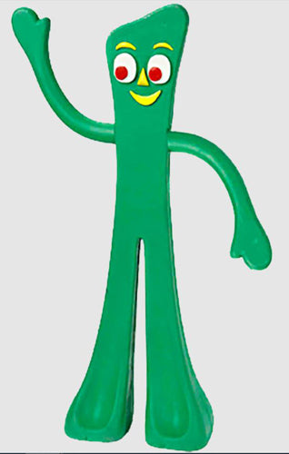 Multipet Gumby Large Dog Toy Green 9 in Large