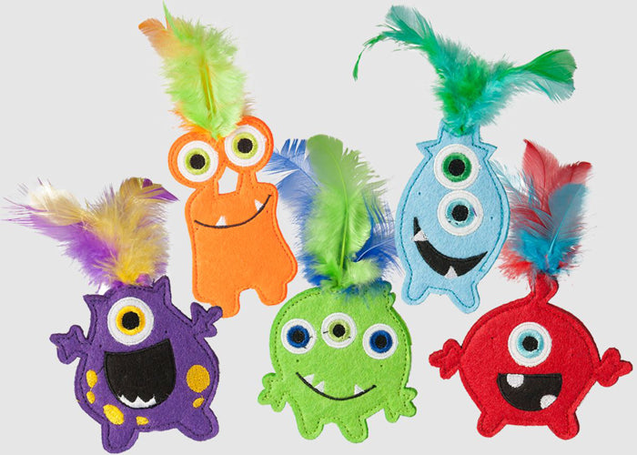 Multipet Monsters w/ Catnips 4 inch
