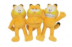 Multipet Garfield Dog Toy Assorted 10 in