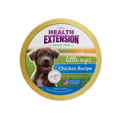 Health Extension Little Cups *Puppy* Box - Chicken 3.5oz (case of 12)