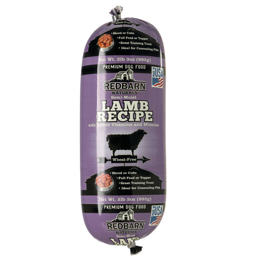 Redbarn Pet Products Lamb & Rice Food Roll Medium 2.3lb