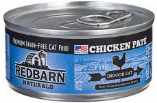 Redbarn Pet Products Naturals Chicken Pate Indoor Canned Cat Wet Food 24Ea/5.5 Oz, 24 Pk