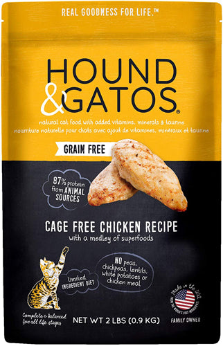 Hound & Gatos Cat Grain Free Chicken 2Lb