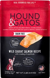 Hound & Gatos Cat Grain Free Salmon 2Lb