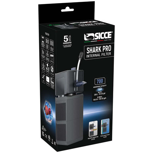 Sicce SHARK PRO Internal Filter 700, 1ea/185 GPH