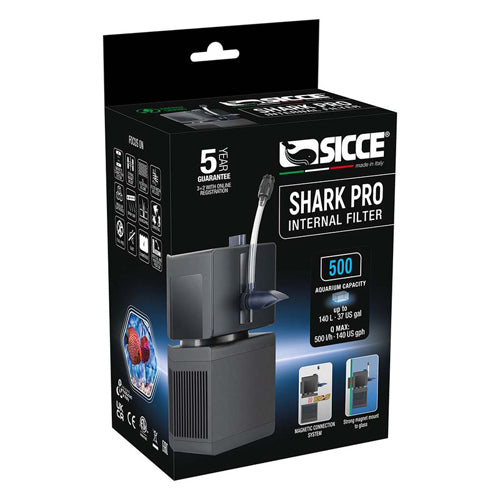 Sicce SHARK PRO Internal Filter 500, 1ea/132 GPH