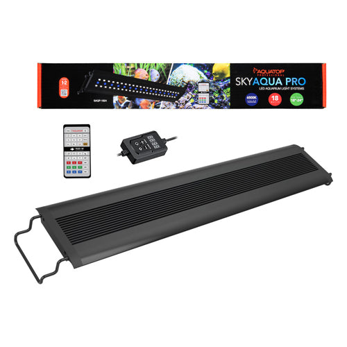 Aquatop SkyAqua Pro LED Light Fixture with IR Remote 6500K 1ea/18 W, 1824 in