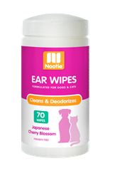 Nootie Ear Wipes Japanese Cherry Blossom 70 Count