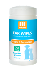 Nootie Ear Wipes Sweet Pea and Vanilla 70 Count