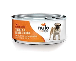 Nulo Freestyle Grain Free Turkey Lentil Small Breed Dog Food Canned 6Oz (Case Of 24)