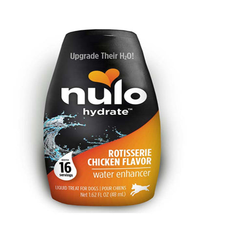 Nulo Hydrate Water Enhancers for Dogs Rotisserie Chicken 1.62 Fl. oz