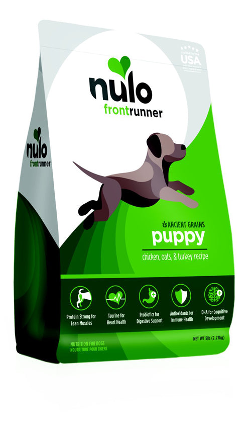 Nulo Frontrunner Chicken Oats & Turkey Dry Puppy Food 3 lb
