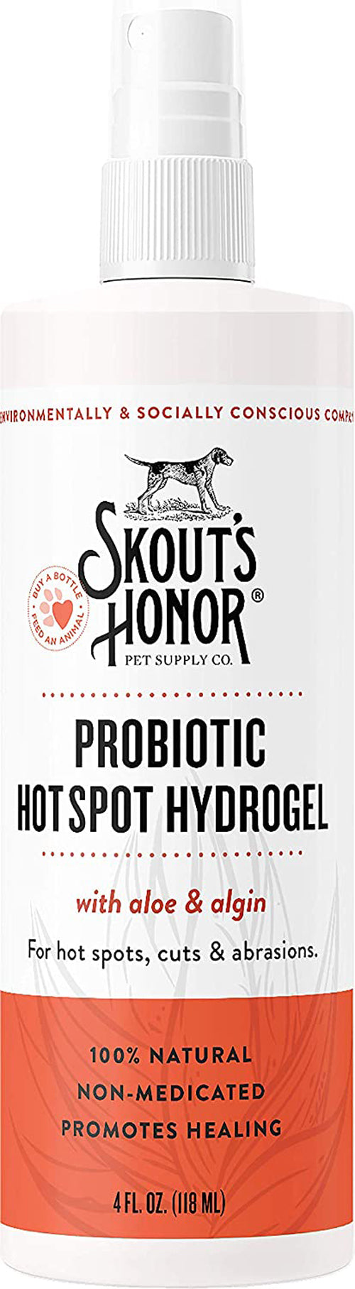 Skouts Honor Dog Probiotic Hotspot Hydrogel 4Oz