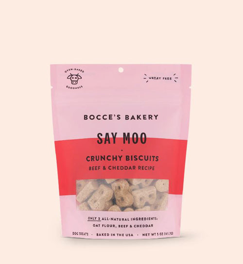 Bocce's Bakery Everyday Say Moo Biscuits