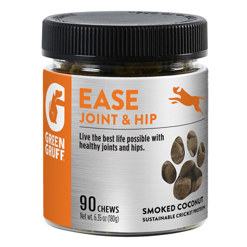 Green Gruff Ease Joint Hip Dog Supplements 1ea/90 ct