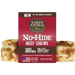 Earth Animal Dog No-Hide Beef 4 Inches