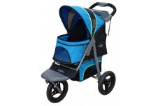 Gen7Pets Jogger Pet Stroller Trailblazer Blue One Size, 26 In