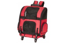 Gen7Pets Roller-Carrier Geometric Red Geometric Medium
