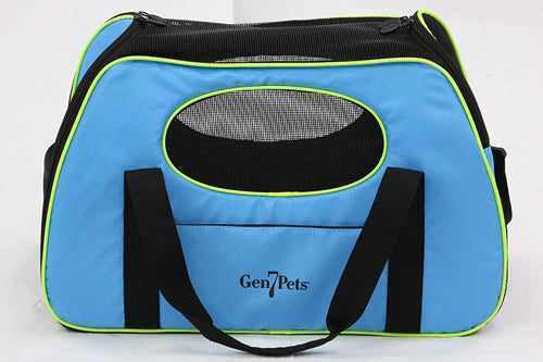 Gen7Pets Carry-Me Pet Carrier Trailblazer Blue One Size 20 in