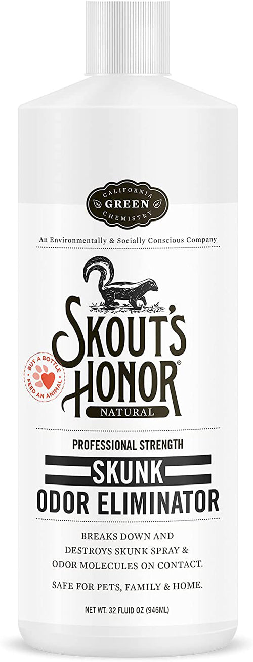 Skouts Honor Dog Skunk Odor Eliminator 32Oz