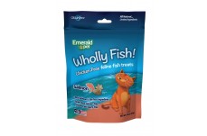 Emerald Pet Wholly Fish! Salmon Cat Treat 3 oz