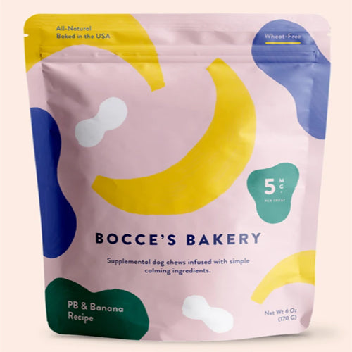 Bocces Bakery Dog Cbd Peanut Butter Banana 5Mg 6Oz