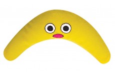 Petstages Green Magic Boomerang Buddy Catnip Toy Yellow One Size