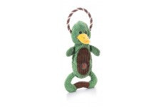 Charming Pet Products Scrunch Bunch Dog Toy Duck Green, Brown One Size 4.5 in x 7 in x 17 in