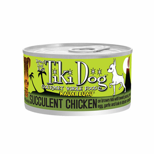 Tiki Pets Dog Kauai Chicken and Prawn 2.8Oz (Case Of 12)