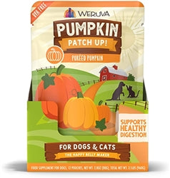 Weruva Dog Pur?ed Pumpkin Supplement 2.8oz. Pouch Case Of 12