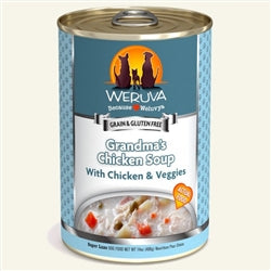 Weruva Dog Grandma?s Chicken Soup with Chicken & Veggies 14oz. Case Of 12