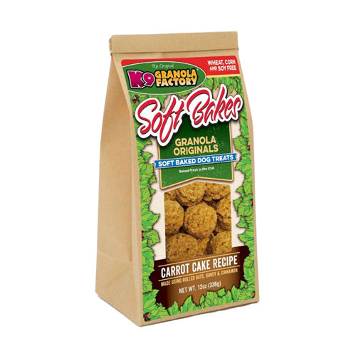 K9 Granola Soft Bakes, Carrot Cake 12oz