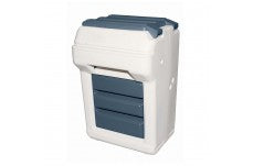 Bergan Aut-o-Dine 25 Automatic Food Dispenser Beige, Navy