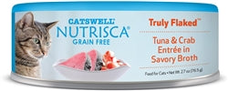 Nutrisca Cat Flaked Tuna and Crab 2.7 Oz. (Case Of 24)