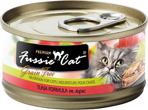 Fussie Cat Premium Tuna In Aspc2.82oz/24 Can