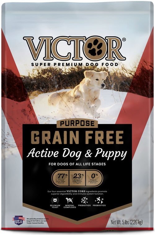 Victor Super Premium Dog Food Grain Free Active Dog & Puppy 5 lb