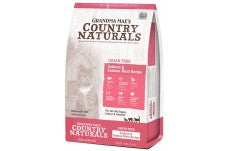 Grandma Mae's Country Naturals Cat Grain Free Salmon Meal Recipe for Cats & Kittens 3lbs.