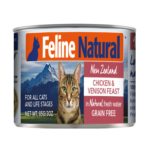 K9 Natural Feline Chicken Venison 6 Oz.(Case Of 24)