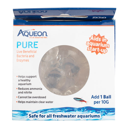 Aqueon PURE Bacteria Supplement 24 Pack 10 Gallon