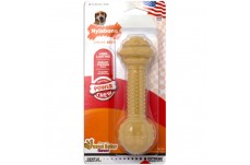 Nylabone Barbell Power Chew Durable Dog Toy Peanut Butter, 1ea/Medium/Wolf 1 ct