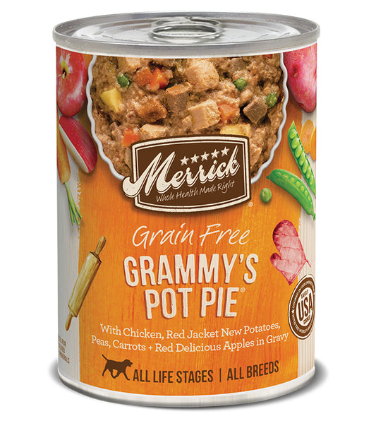 MERRICK DOG CLASSIC GRAMMY POT PIE 12.7OZ (Case of 12)