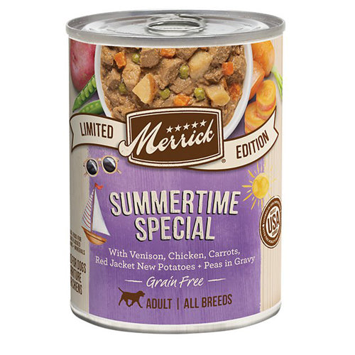 Merrick Dog Grain Free Summertime Special 12.7 Oz.(Case Of 12)