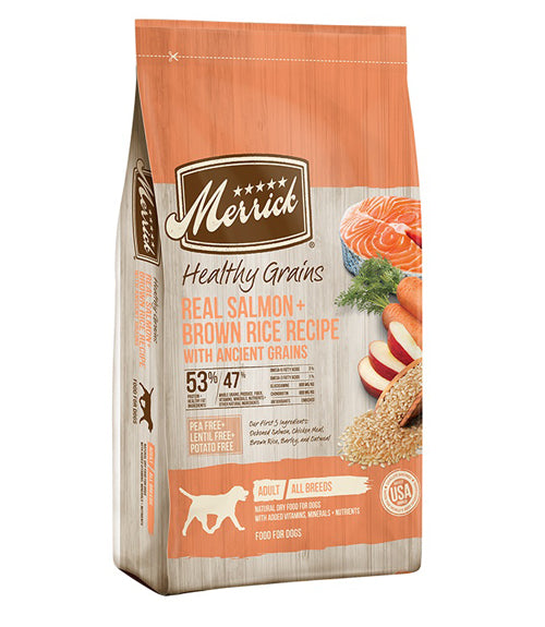 Merrick Dog Grain Salmon & Brown Rice 4Lb